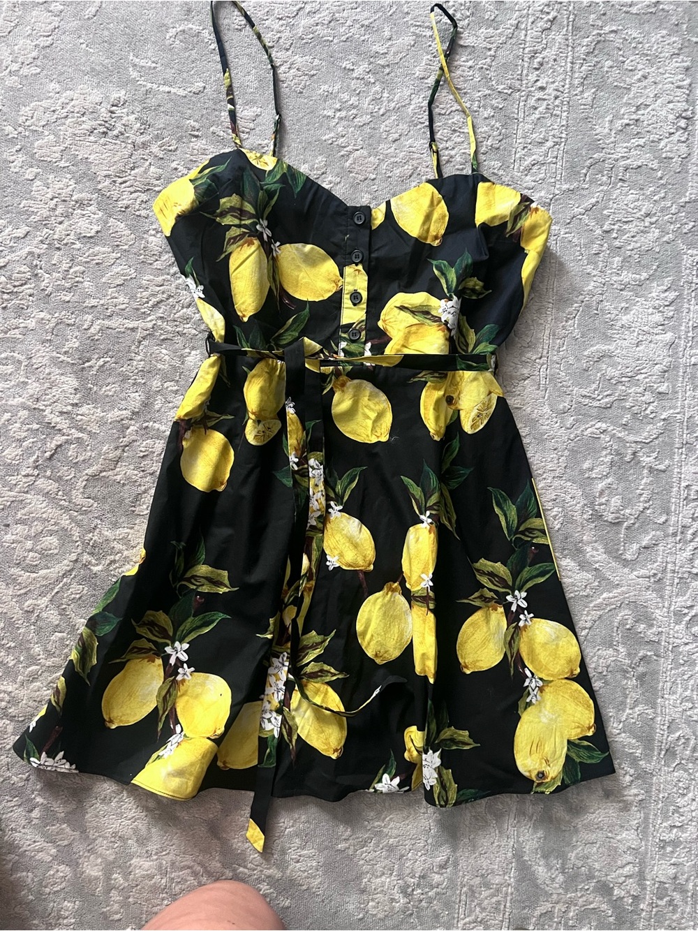 ❤️ L’Academie Harlow Mini Lemon Dress, like new - Picture 3 of 4
